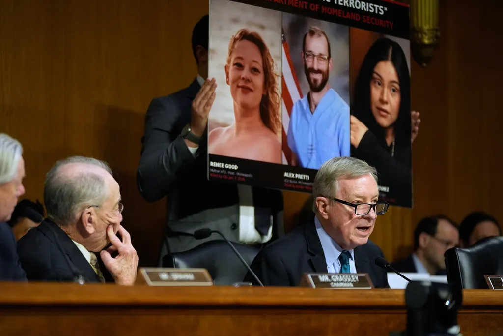 Durbin decries Noem DHS as ‘evil vision’ of a ‘hateful America