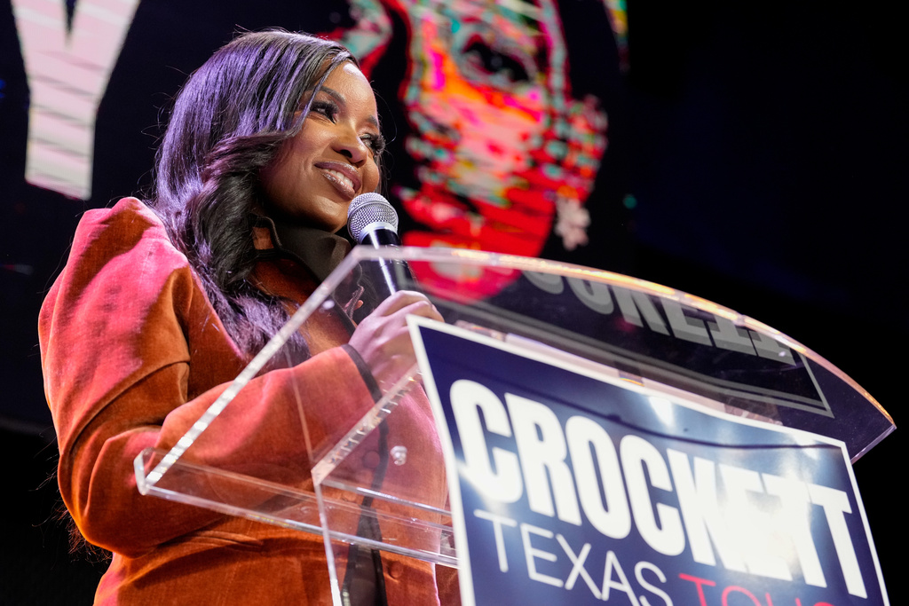 Crockett says Dallas County voting dispute could delay Texas Senate primary results