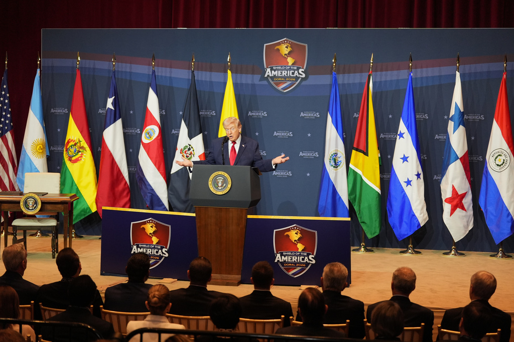 Trump announces new ‘Americas Counter Cartel Coalition’ at Shield of the Americas Summit