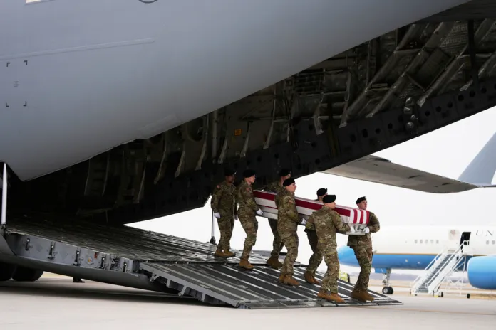 US death toll in Iran war rises to 7 after service member