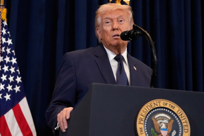 Trump says Iran was trying to build a new nuclear site ‘protected by granite’