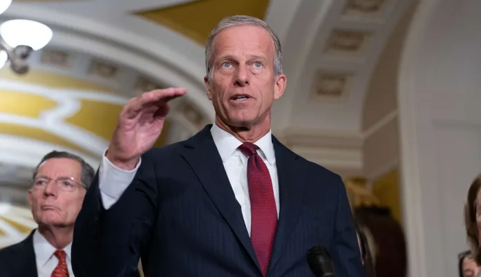 Thune plans mock ‘talking filibuster’ to calm SAVE America Act uproar