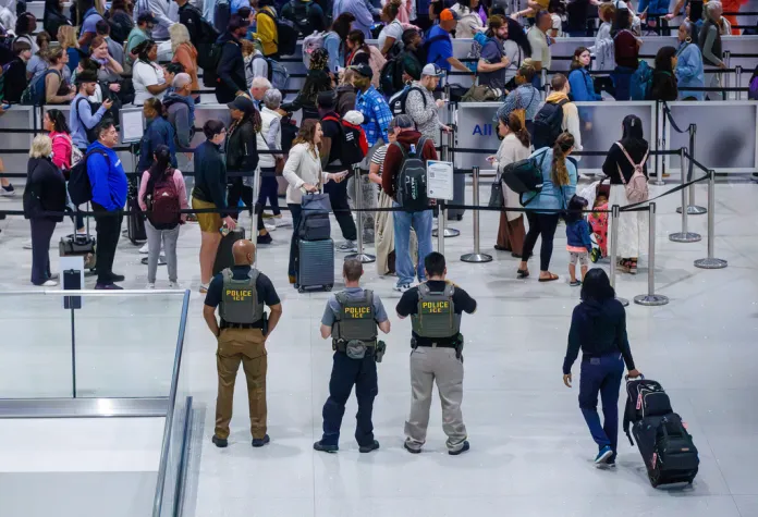 ICE to maintain ‘presence’ at 13 airports and help with crowd control