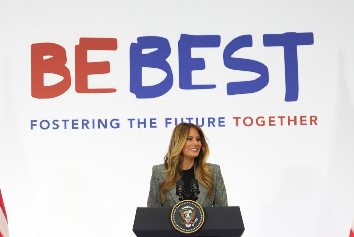 Melania urges global first spouses to champion youth tech and education at summit