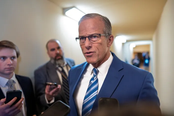 John Thune rejects new DHS offer from Democrats: ‘Not even close’ John Thune rejects new DHS offer from Democrats: ‘Not even close’
