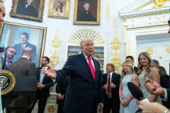 Trump says he likely won’t be happy with DHS funding deal