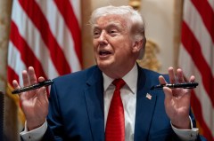 Trump touts stopping the execution of eight Iranian women
