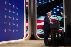 Trump praises Gulf allies while criticizing NATO at Miami speech