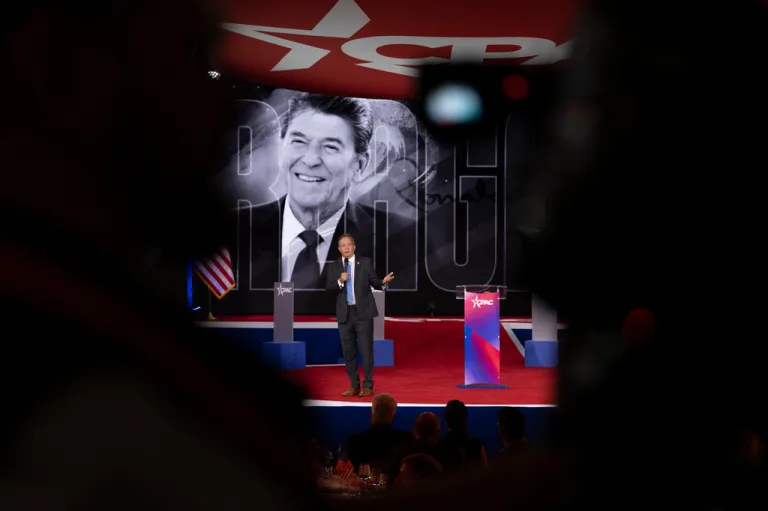 Texas Attorney General Ken Paxton speaks at the Conservative Political Action Conference.