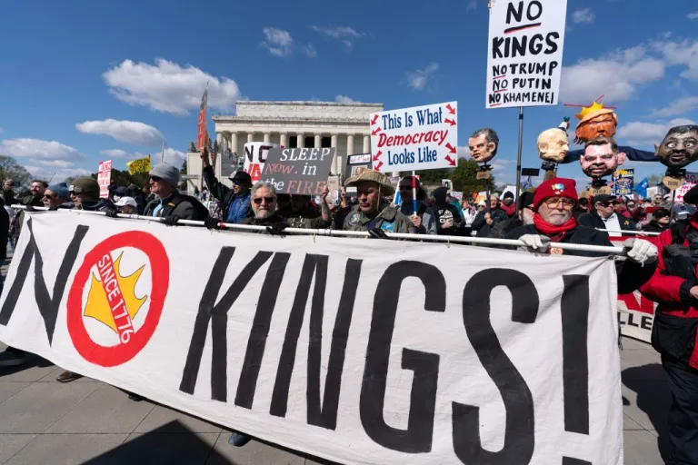 No Kings protest in Washington, D.C.