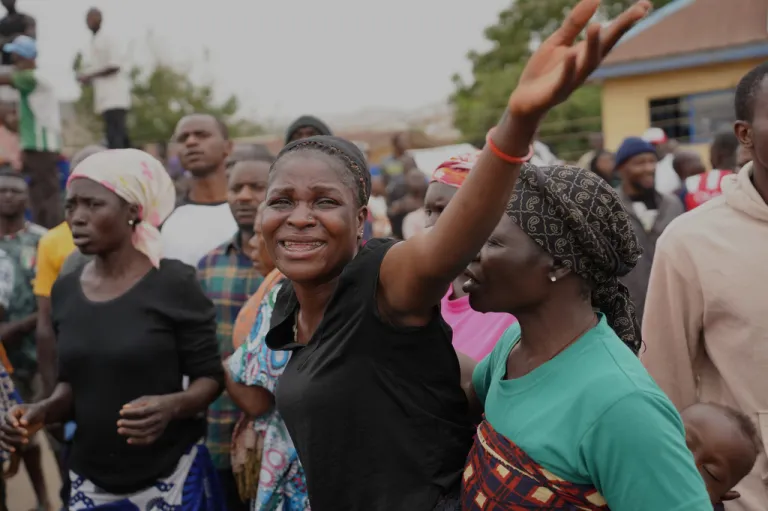 Nigerians mourn victims in Jos.