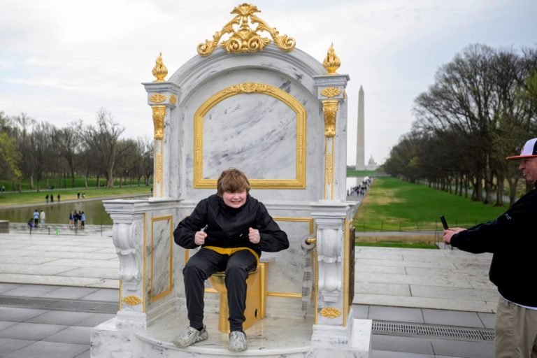 Golden Toilet.