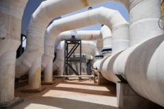 Iran says US-Israel strike knocked desalination plant offline in Strait of Hormuz