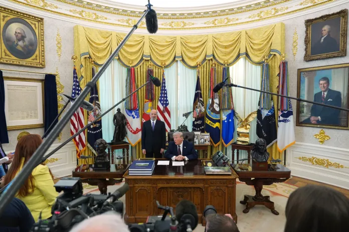 Trump says Iran doesn’t have to make a deal for war to end