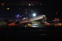 Two dead in airplane collision at LaGuardia Airport in New York City