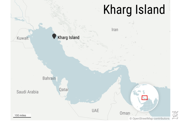 kharg island graphic