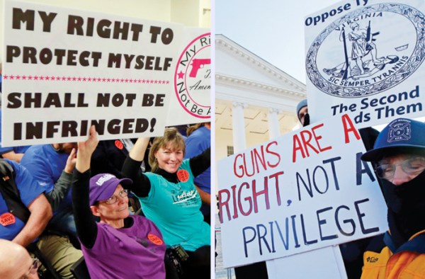 Newly empowered Virginia Democrats take aim at gun rights