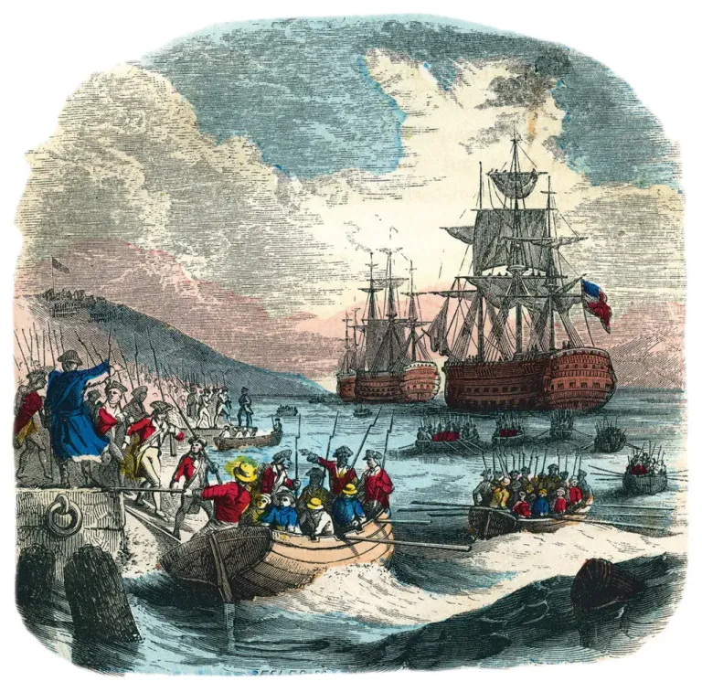 Over 11,000 British troops and over 1,000 Loyalists were in Boston and led by General William Howe. They are unaware of the secret American fortification of Dorchester Heights, which will soon render the British position in Boston indefensible (photo public domain).