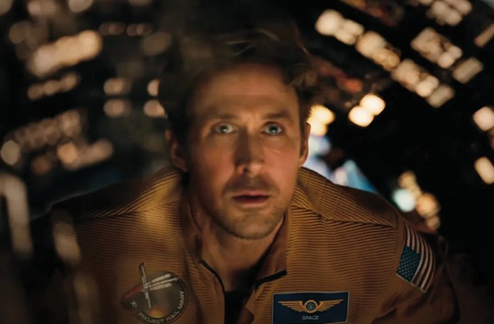 Ryan Gosling in Project Hail Mary (Courtesy of Amazon MGM Studios)
