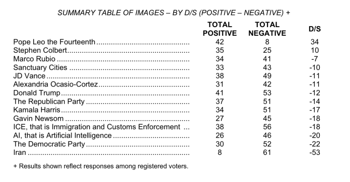 Poll: Americans view ICE more positively than Democrats, Newsom, and AOC