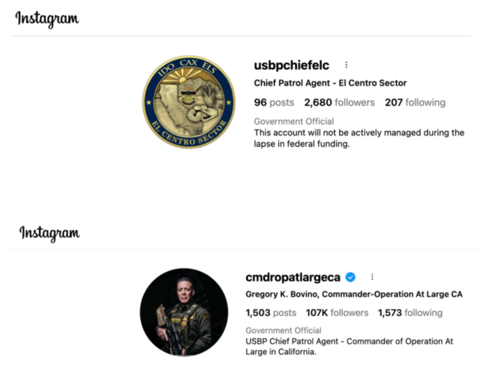 Screenshot: Instagram