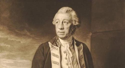 Vice Admiral Molyneux Shuldham a Royal Navy officer and colonial administrator who served for a time as the governor of Newfoundland. (Photo courtesy Mount Vernon.)