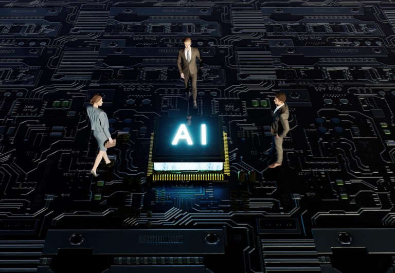 Artificial Intelligence, Backgrounds, Technology, , Automated