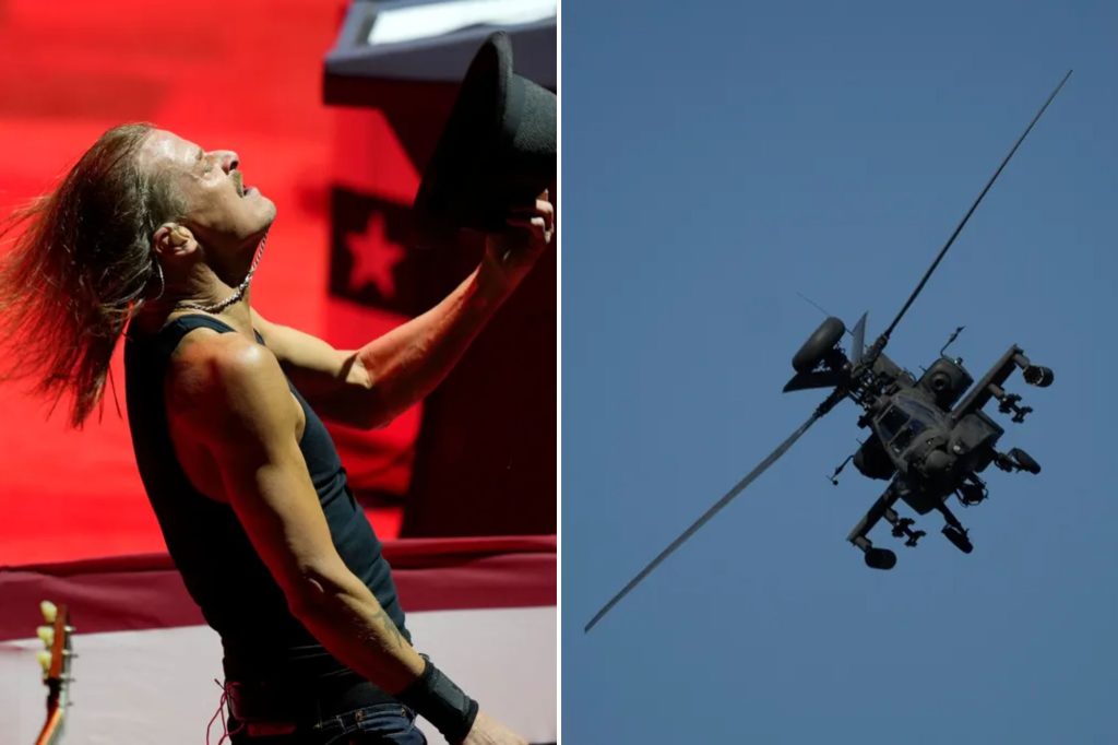 Army reviewing video of Apache helicopter hovering outside Kid Rock’s home