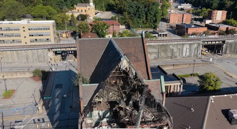 The former headquarters of Westinghouse electric.