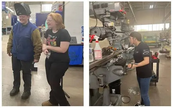 Trade school attendance.