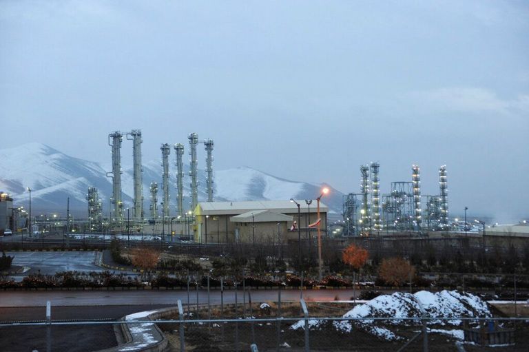 The Khondab heavy water plant.