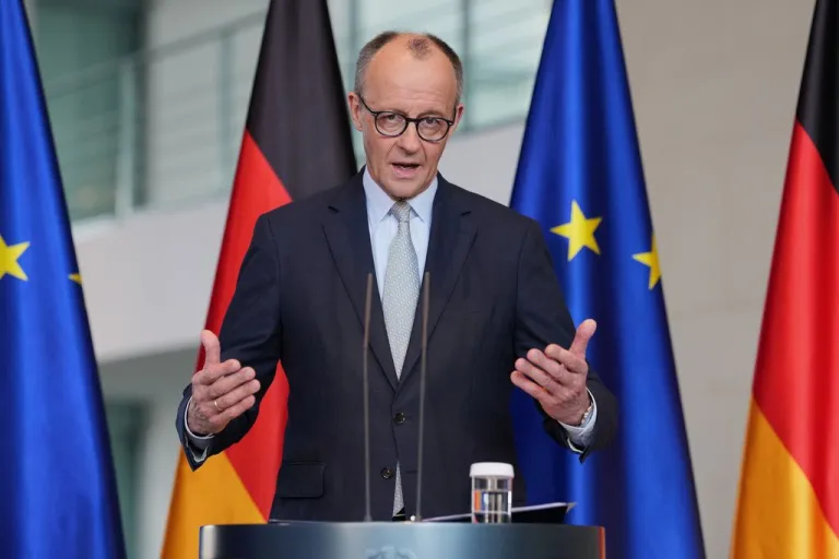 German Chancellor Friedrich Merz.