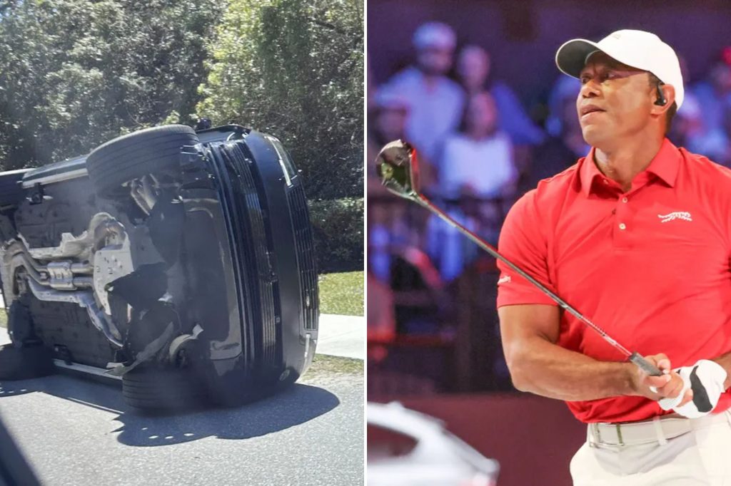Trump calls Tiger Woods an ‘amazing man’ after golfer arrested on suspicion of DUI