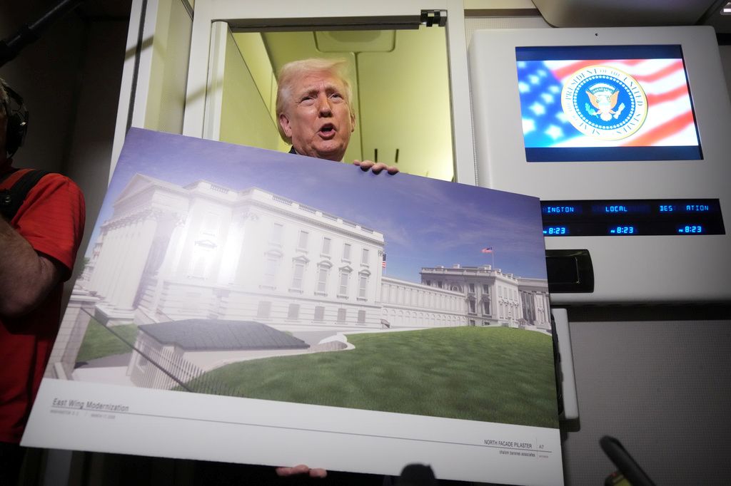 Judge blocks Trump White House construction of $400 million ballroom