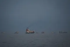 Which ships have been able to pass through the Strait of Hormuz?