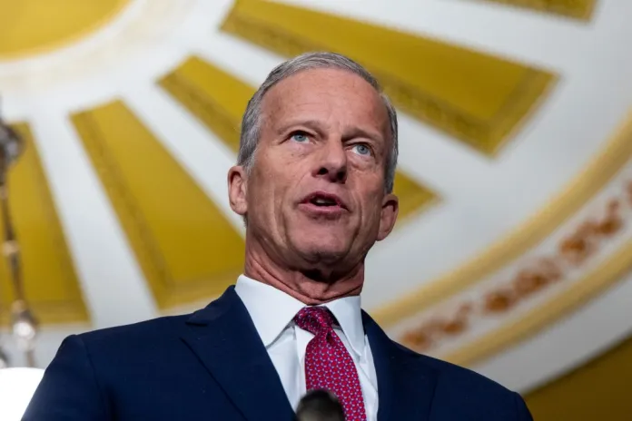 Senate Majority Leader John Thune (R-SD).