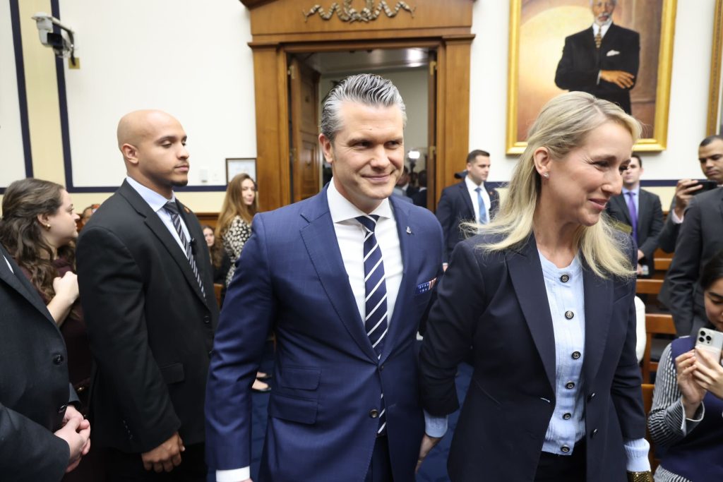 Hegseth and Caine’s first public hearing on Iran war dominated by partisan clashes