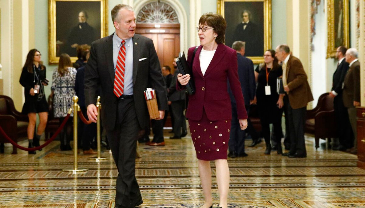 Image for Susan Collins, Dan Sullivan buck Senate GOP on affordability