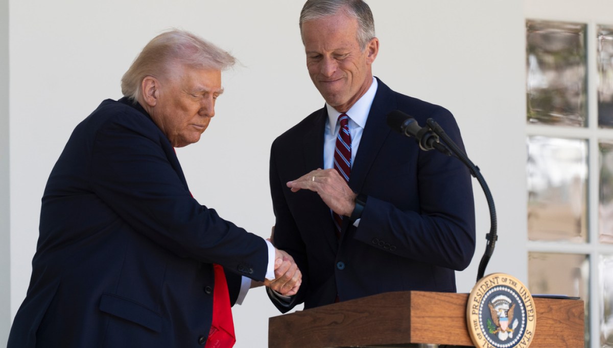 Thune urges Trump to ‘leave the church alone’ after president rips pope over Iran