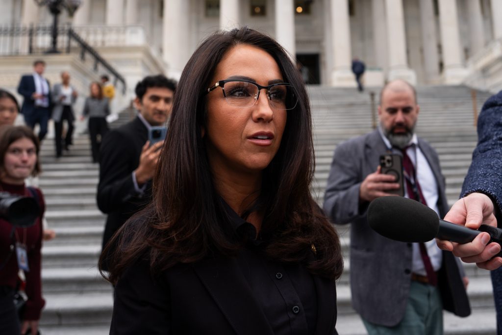 Lauren Boebert brushes off Trump’s attacks calling her ‘dumb’