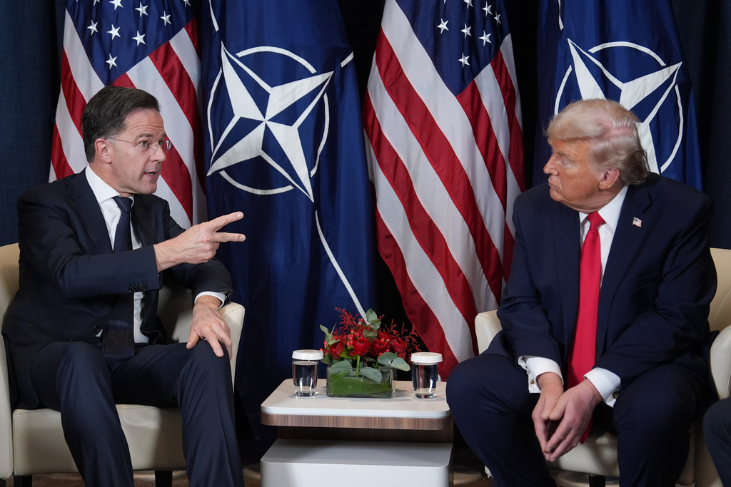 NATO chief to visit Trump after president threatens to exit military alliance