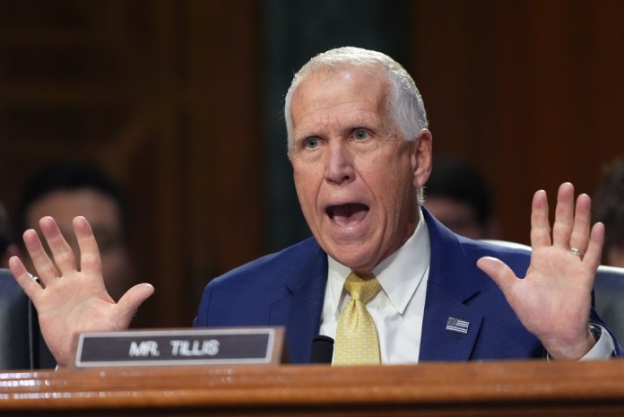Thom Tillis draws Jan. 6 red line for next attorney general nominee