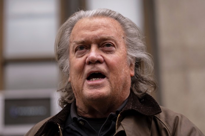 Supreme Court sets up dismissal of Steve Bannon’s contempt conviction