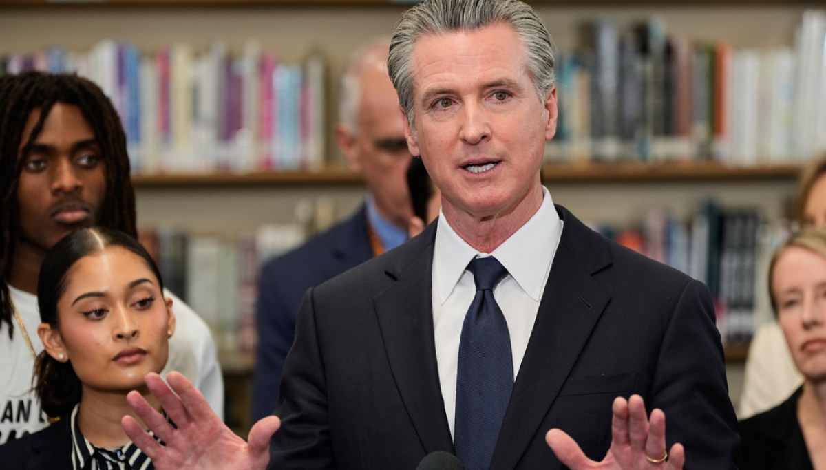 Newsom faces catch-22 in splintered governor’s race