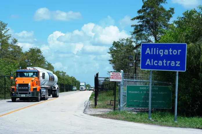 Environmental activists plead with appeals court to shutter Alligator Alcatraz