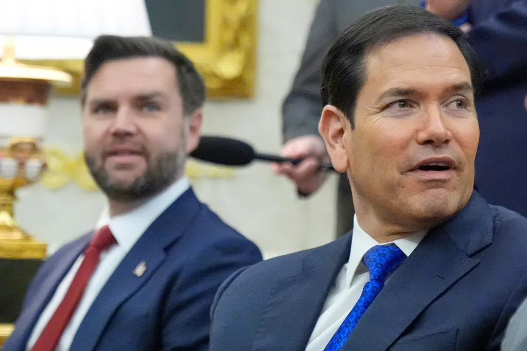 The JD-Marco 2028 question pops up again