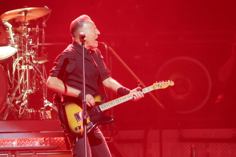 Bruce Springsteen performs on opening night of the 