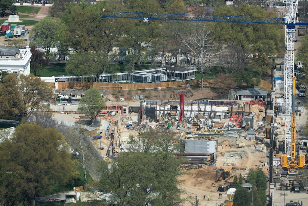 DOJ asks court to unblock White House ballroom construction over ‘grave national-security harms’