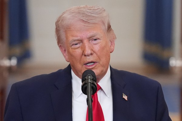 Trump says Strait of Hormuz won’t reopen until Iran strikes a deal with US