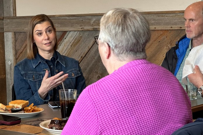 Elissa Slotkin fuels 2028 presidential speculation during Iowa trip